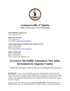 thumbnail of 8.24.17 Stable Craft AFID press release